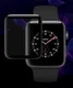 IMAK 3D Curved Apple Watch 42MM Screenprotector Tempered Glass Zwart afbeelding 2
