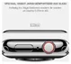 Nillkin 3D AW+ Apple Watch 44MM Screenprotector Tempered Glass Zwart afbeelding 6