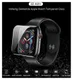 Nillkin 3D AW+ Apple Watch 44MM Screenprotector Tempered Glass Zwart afbeelding 8