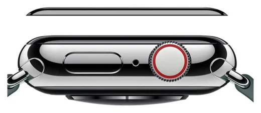 Nillkin 3D AW+ Apple Watch 44MM Screenprotector Tempered Glass Zwart afbeelding 3