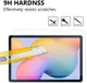 Samsung Galaxy Tab S7 / S8 Tempered Glass Screen Protector Clear afbeelding 6