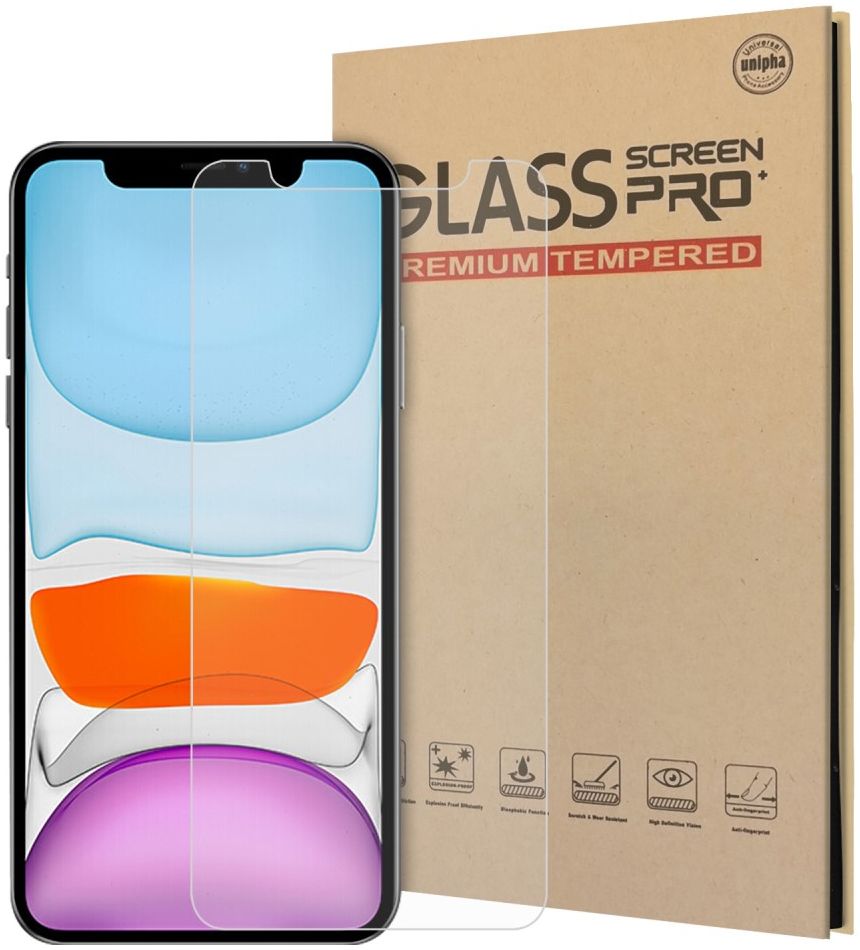 Apple iPhone 12 / 12 Pro Screenprotector Arc Edge Tempered Glass afbeelding 1