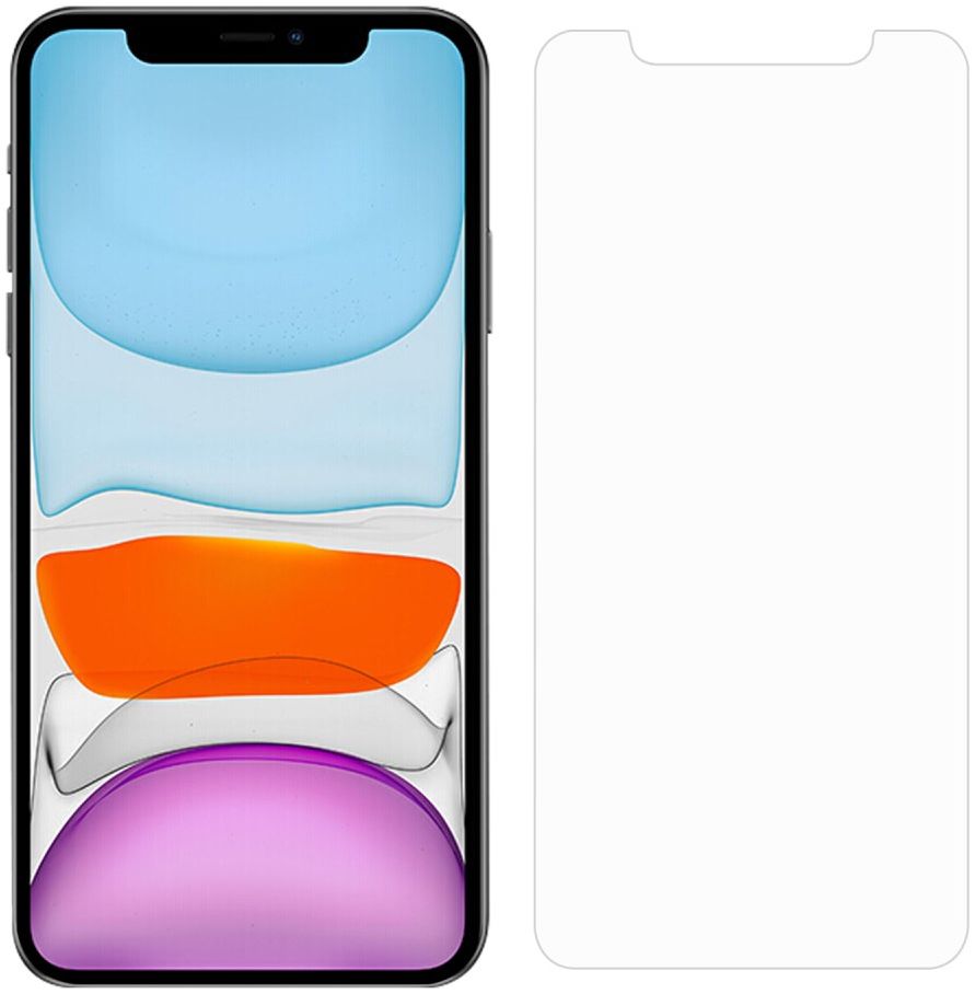 Apple iPhone 12 / 12 Pro Screenprotector Arc Edge Tempered Glass afbeelding 2