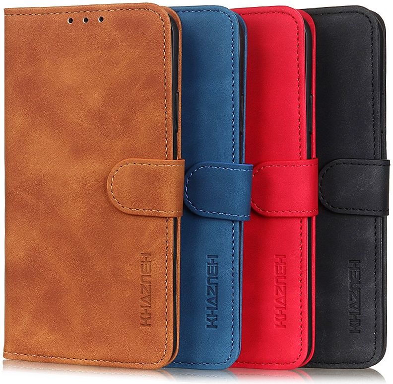 KHAZNEH OnePlus Nord Hoesje Retro Wallet Book Case Zwart afbeelding 5