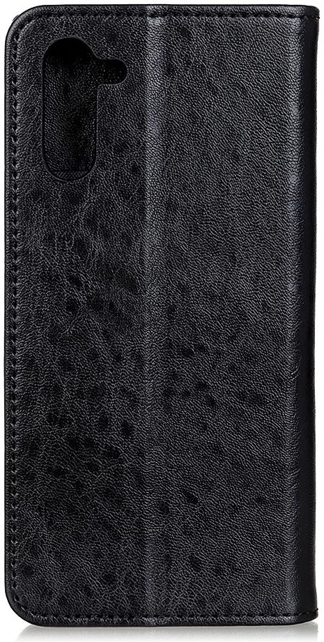OnePlus Nord Book Case Leather Wallet Case Zwart afbeelding 6