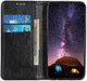 OnePlus Nord Book Case Leather Wallet Case Zwart afbeelding 9