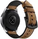 Universeel Smartwatch 22MM Bandje Cowhide Echt Leer en Siliconen Bruin afbeelding 2