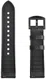 Universeel Smartwatch 22MM Bandje - Cowhide - Echt Leer en Siliconen - Zwart afbeelding 7