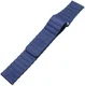 Universeel Smartwatch 22MM Bandje Echt Leer met Magneetsluiting Blauw afbeelding 6