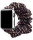 Apple Watch 41MM / 40MM / 38MM Bandje Elastische Scrunchie Panter Print afbeelding 1