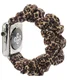 Apple Watch 41MM / 40MM / 38MM Bandje Elastische Scrunchie Panter Print afbeelding 2
