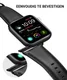 Dux Ducis Apple Watch Bandje - 1-10/SE/Ultra - 49/46/45/44/42MM - Leer - Zwart afbeelding 6