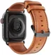 Dux Ducis Apple Watch Bandje - 1-10/SE/Ultra - 49/46/45/44/42MM - Leer - Bruin afbeelding 2