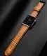 Dux Ducis Apple Watch Bandje - 1-10/SE/Ultra - 49/46/45/44/42MM - Leer - Bruin afbeelding 8