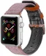 Dux Ducis Apple Watch 1-9/SE/Ultra 49/45/44/42MM Bandje Stof Roze afbeelding 1