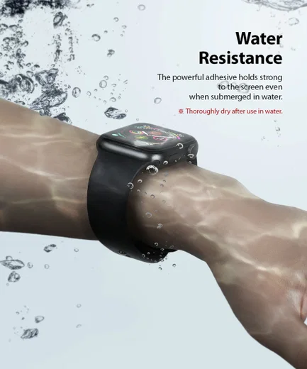 Ringke Easy Flex Apple Watch 40MM Screenprotector Folie Clear (3-Pack) afbeelding 7