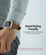 Ringke Easy Flex Apple Watch 40MM Screenprotector Folie Clear (3-Pack) afbeelding 8
