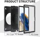 4smarts Rugged GRIP Samsung Galaxy Tab Active Pro Hoes Zwart afbeelding 8