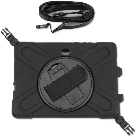 4smarts Rugged GRIP Samsung Galaxy Tab Active Pro Hoes Zwart afbeelding 2