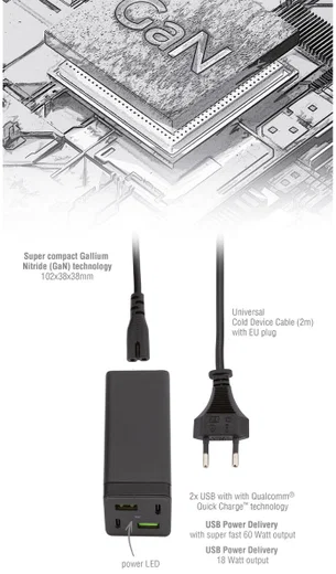 4smarts Multigan 78W Snellader met Quick Charge en Power Delivery afbeelding 7