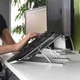 4smarts Vouwbaar Aluminium Standaard voor Laptops t/m 17 Inch afbeelding 6