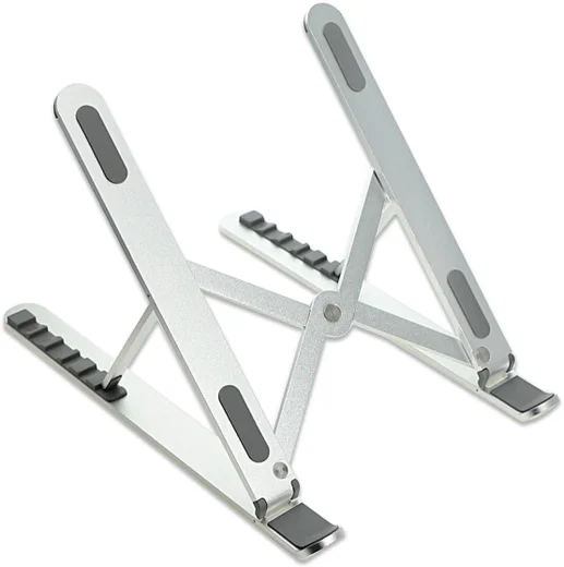 4smarts Vouwbaar Aluminium Standaard voor Laptops t/m 17 Inch afbeelding 1