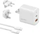 4smarts 18W Reislader Set met USB en USB-C Poort + USB-C Kabel 1.5M afbeelding 1