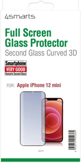 4smarts Second Glass 3D Apple iPhone 12 Mini Tempered Glass afbeelding 3
