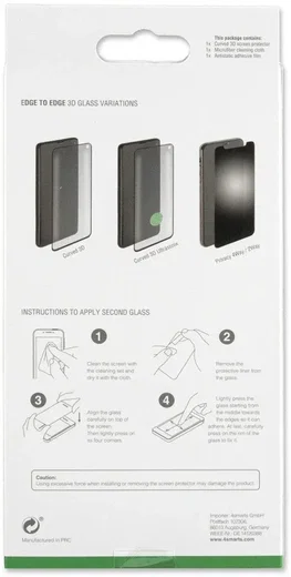 4smarts Second Glass 3D Apple iPhone 12 Pro Max Tempered Glass afbeelding 4