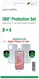 4smarts 360° Premium Protection Set Apple iPhone 12 Mini Zwart afbeelding 3