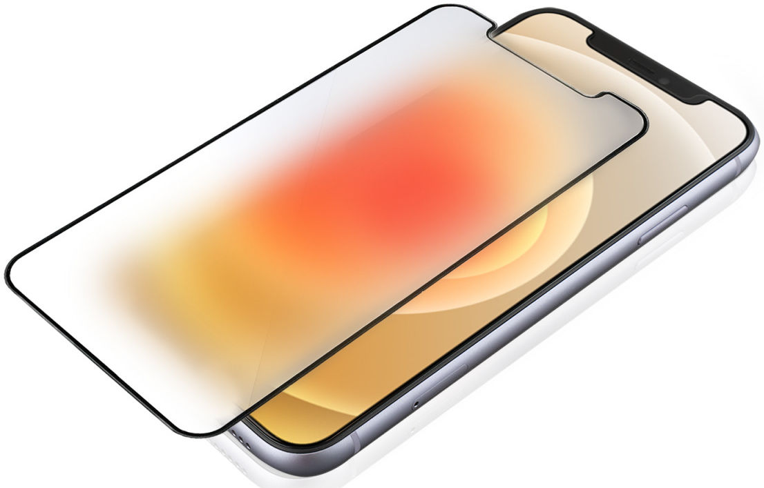 4smarts Hybrid Glass iPhone 12 Pro Max Anti-Glare Screenprotector afbeelding 1
