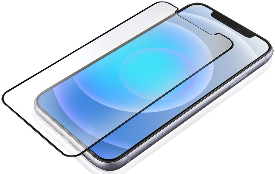 4smarts Hybrid Glass Apple iPhone 12 Mini Clear Screenprotector afbeelding 1