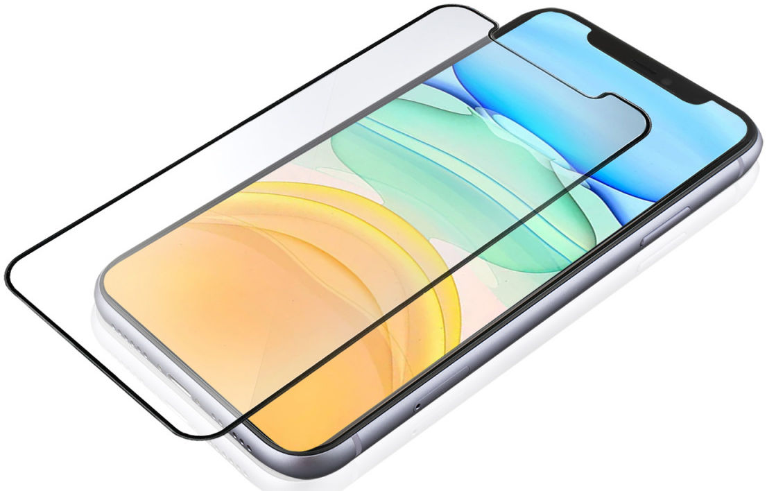 4smarts Hybrid Glass Apple iPhone 12 Mini Clear Screenprotector afbeelding 2