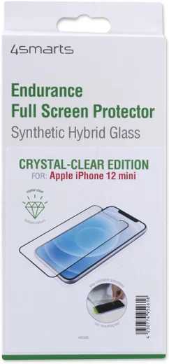 4smarts Hybrid Glass Apple iPhone 12 Mini Clear Screenprotector afbeelding 7