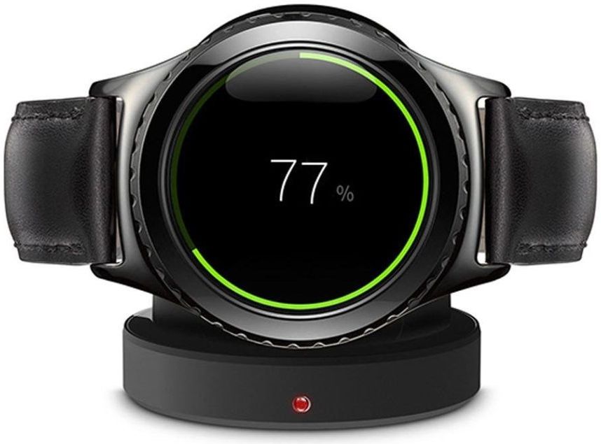 Samsung Gear S2 Oplader Draadloos Opladen Dock Zwart afbeelding 2