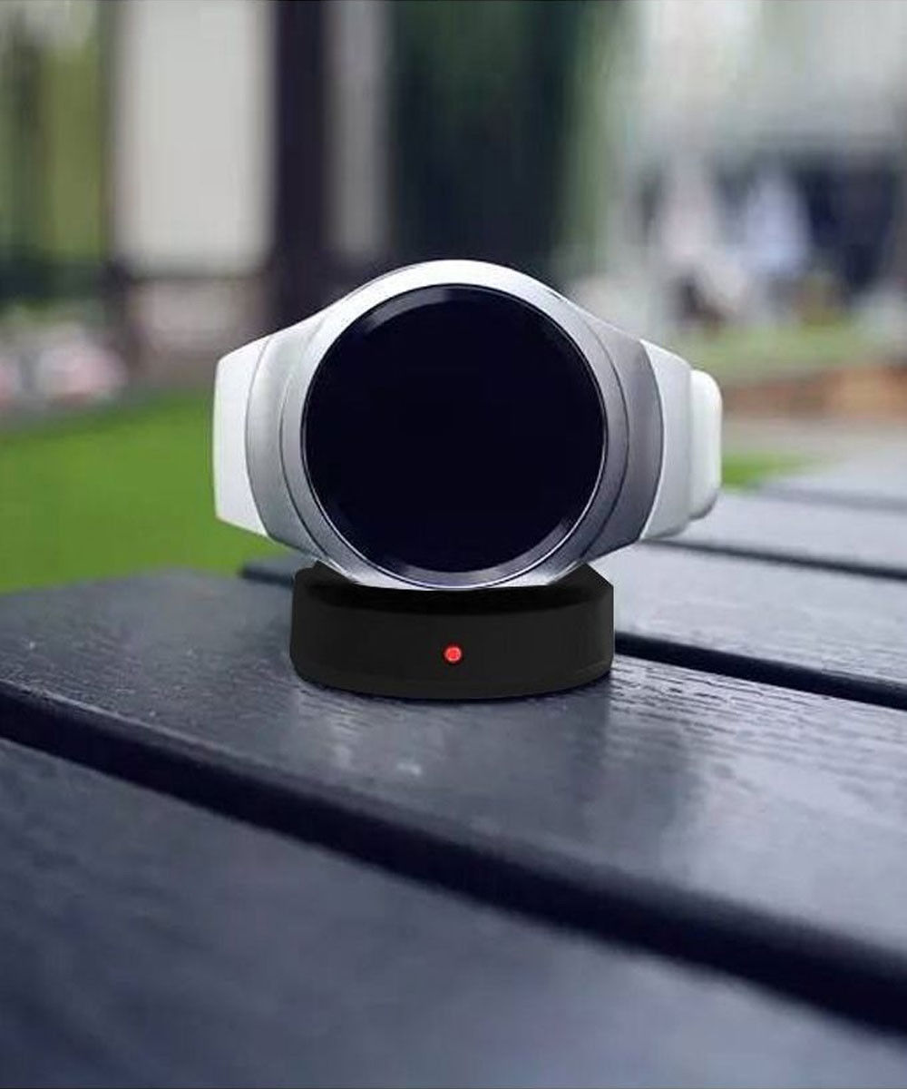 Samsung Gear S2 Oplader Draadloos Opladen Dock Zwart afbeelding 3