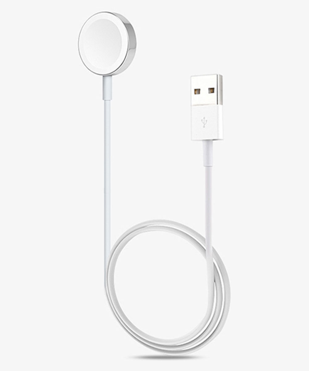 Universele Magnetische Kabel voor Apple Watch 1m Wit afbeelding 6
