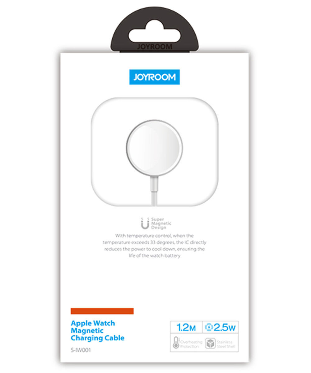 Joyroom S-IW001 Ben Series Apple Watch Magnetische Kabel 1.2m Wit afbeelding 11