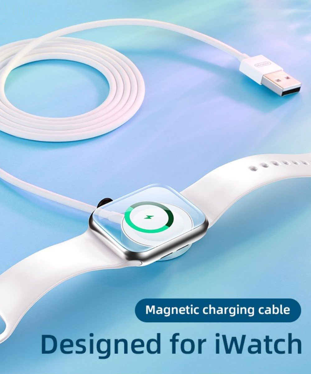 Joyroom S-IW001 Ben Series Apple Watch Magnetische Kabel 1.2m Wit afbeelding 9