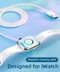 Joyroom S-IW001 Ben Series Apple Watch Magnetische Kabel 1.2m Wit afbeelding 9