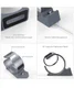 Universele Aluminium iPhone / iPad en Apple Watch Bureau Houder Zilver afbeelding 8