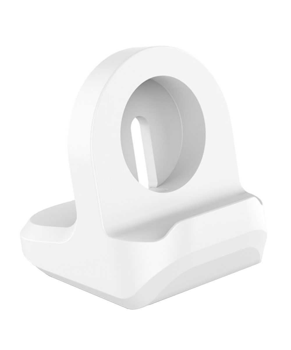 Universele Siliconen Apple Watch Series Dock Stand Bureau Houder Wit afbeelding 2