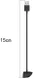 Samsung Galaxy Fit-e Kabel Clip Oplader Zwart afbeelding 6
