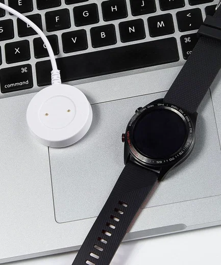 Huawei Watch GT / GT2 / GT2E en Honor Magic Watch Oplaadkabel 1m Wit afbeelding 3
