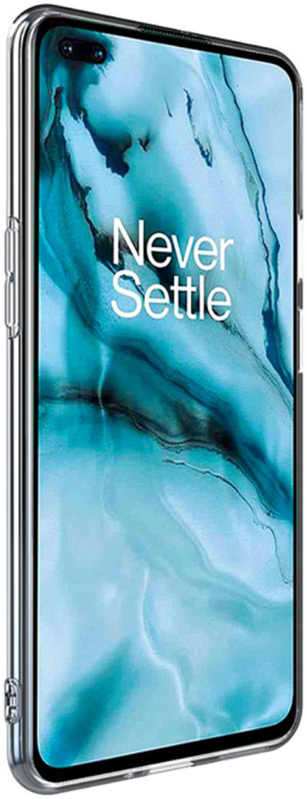 OnePlus Nord Hoesje Dun TPU Transparant afbeelding 2
