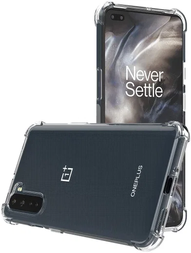 OnePlus Nord Hoesje Schokbestendig en Dun TPU Transparant afbeelding 9