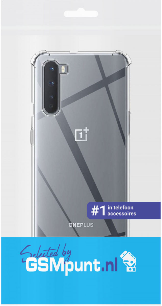 OnePlus Nord Hoesje Schokbestendig en Dun TPU Transparant afbeelding 4