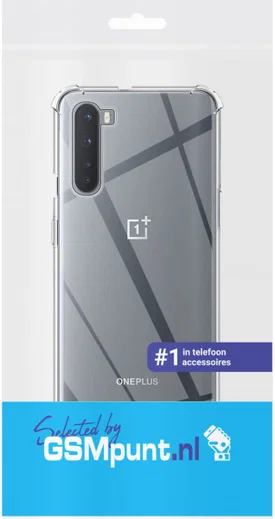 OnePlus Nord Hoesje Schokbestendig en Dun TPU Transparant afbeelding 4