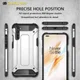 OnePlus Nord Hoesje Shock Proof Hybride Backcover Zwart afbeelding 6