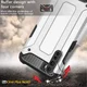 OnePlus Nord Hoesje Shock Proof Hybride Backcover Zwart afbeelding 7